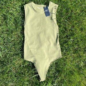 NWT Green Abercrombie & Fitch Body Suit